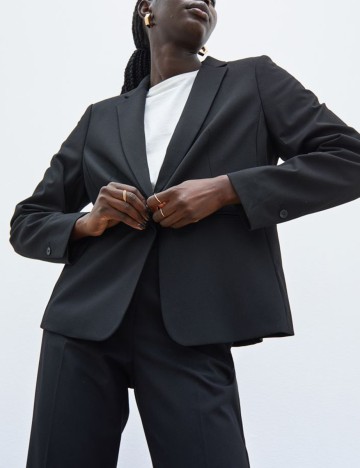 Sacou H&M, negru, 44