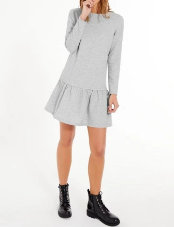 Rochie scurta New look, gri
