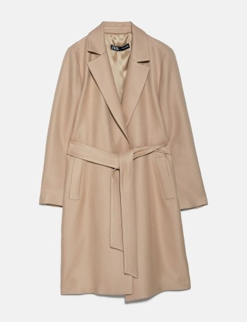 Palton Zara, bej, S