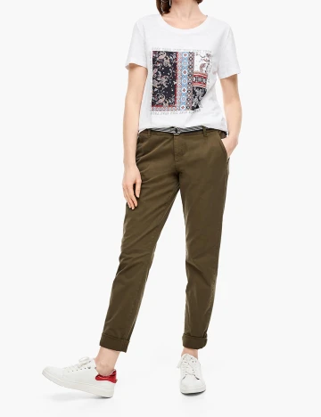 Pantaloni s.Oliver, kaki