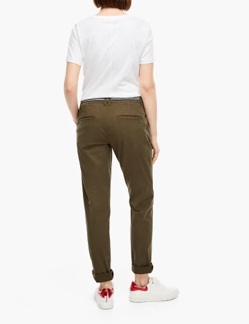 Pantaloni s.Oliver, kaki