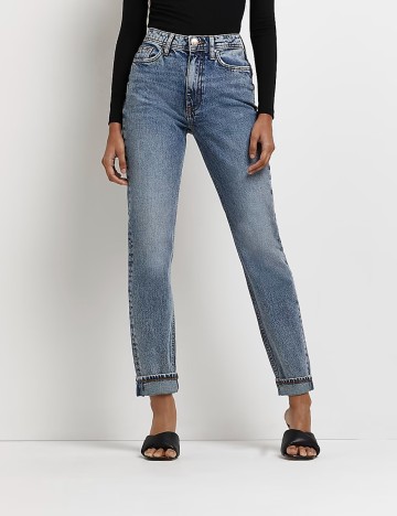 Blugi River Island, albastru