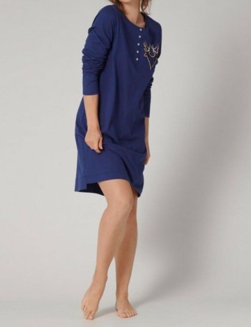 Rochie pijama Triumph, bleumarin