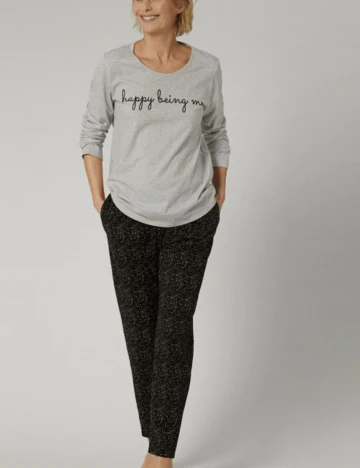 Pijama Triumph, gri Gri
