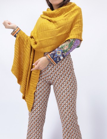 Fular Bershka, mustar