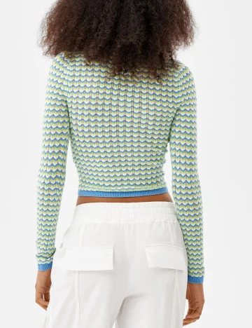 Top Bershka, mix culori