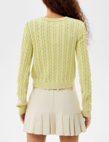 Pulover Bershka, verde