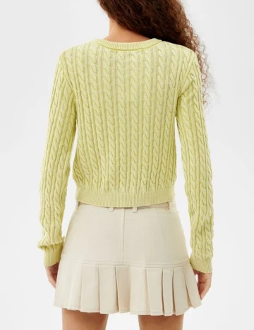 Pulover Bershka, verde