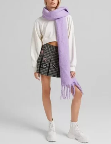 Fular Bershka, mov Mov