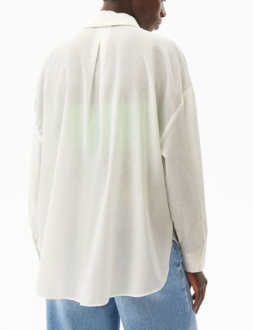 Camasa Bershka, alb