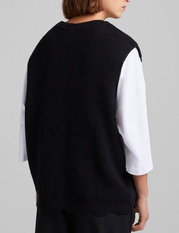 Vesta Bershka, negru