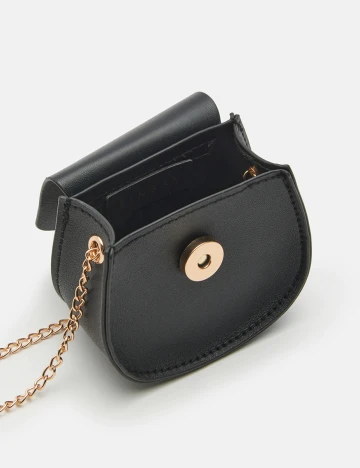 Mini poseta Sinsay, negru Negru