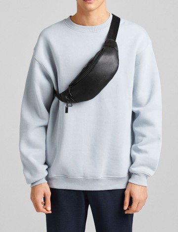 Borseta Bershka, negru, ONE SIZE