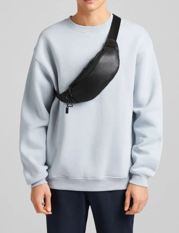 Borseta Bershka, negru Negru