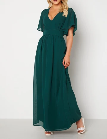 Rochie Lunga BUBBLEROOM, verde