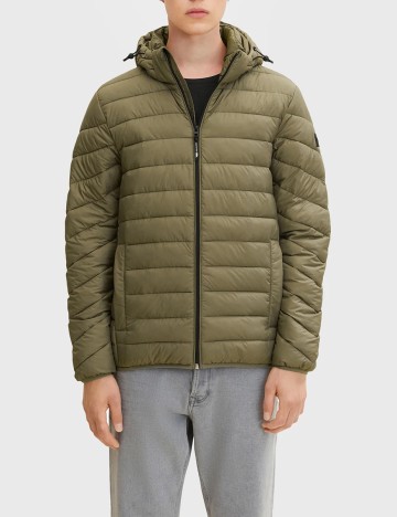 Geaca Tom Tailor, verde, M