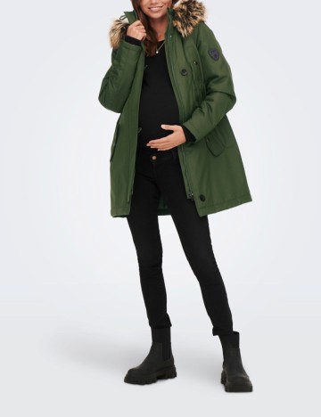 Geaca Only Maternity, verde