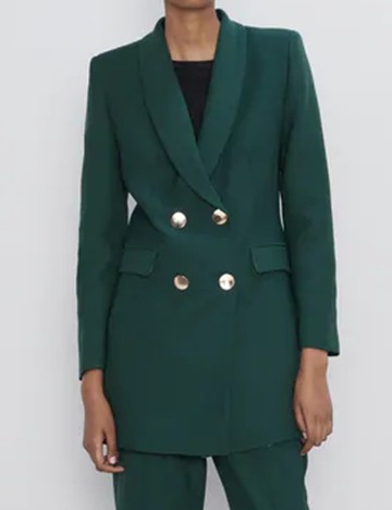 Sacou Zara, verde