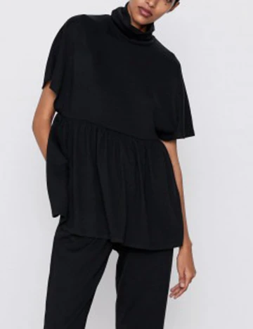 Bluza Zara, negru Negru