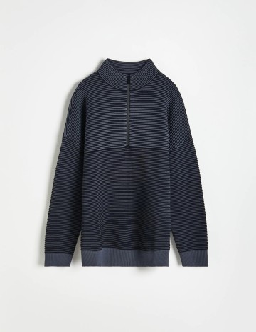 Bluza Reserved, bleumarin, S