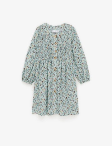 Rochie Zara, verde opalin, 7 ANI