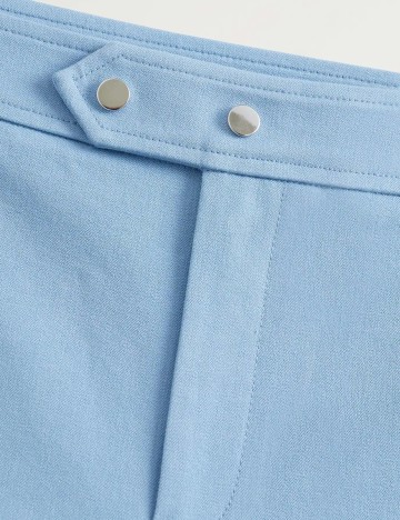 Pantaloni Mango, albastru
