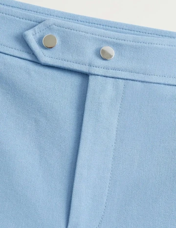 Pantaloni Mango, albastru Albastru