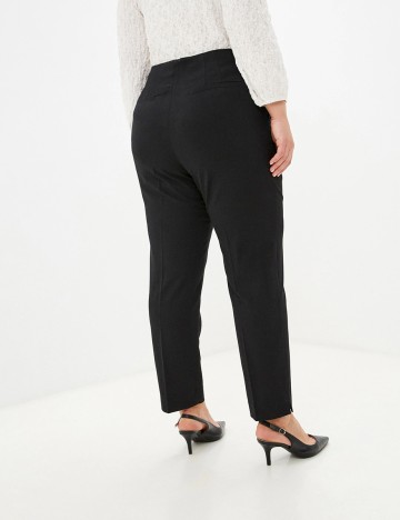 Pantaloni Mango Violeta, negru