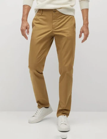 Pantaloni Mango, bej
