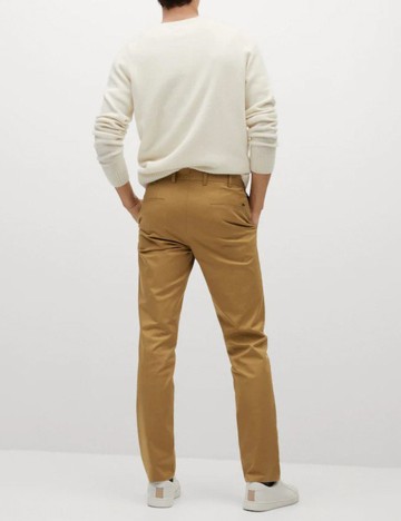 Pantaloni Mango, bej