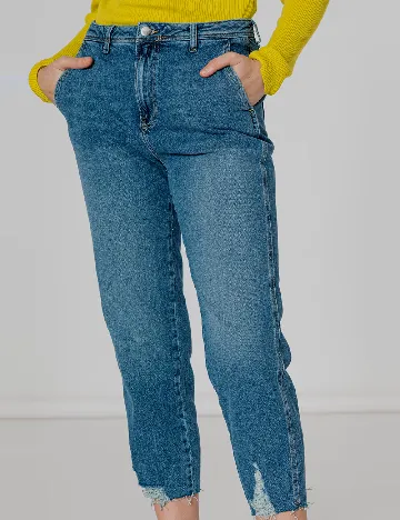 Blugi Jacqueline de Yong, albastru