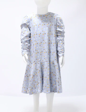 Rochie Little Pieces, bleu