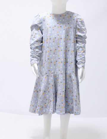 Rochie Little Pieces, bleu