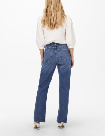 Blugi Jacqueline de Yong, albastru