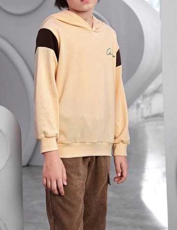 Hanorac Shein Kids, crem