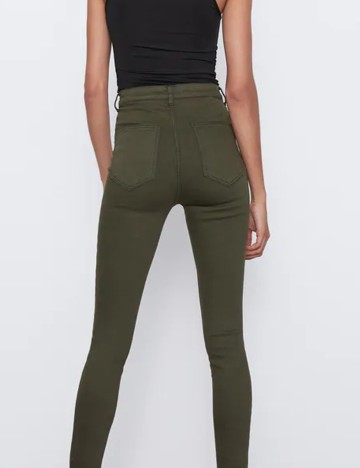 Blugi Zara, verde
