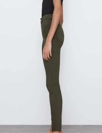 Blugi Zara, verde