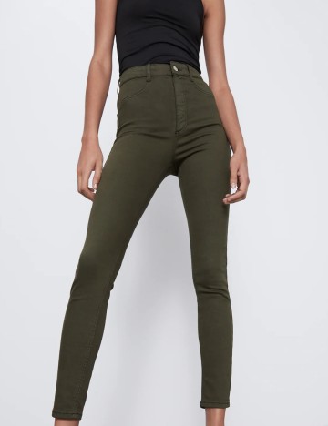 Blugi Zara, verde