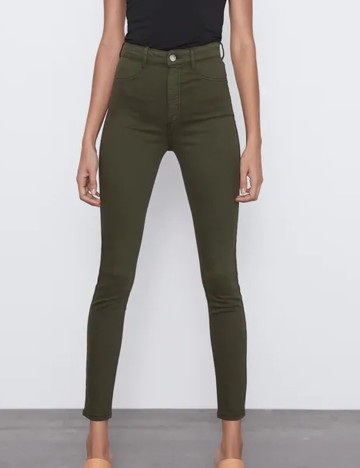 Blugi Zara, verde