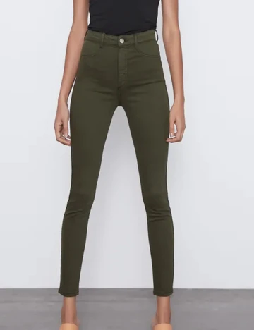 Blugi Zara, verde
