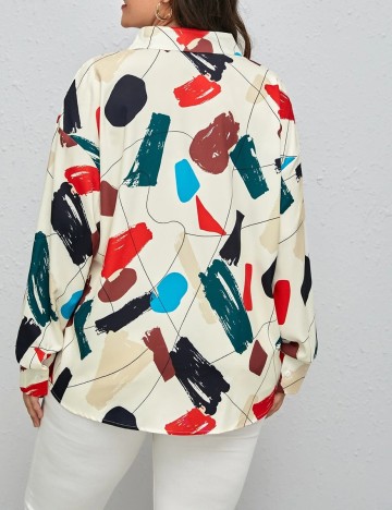 Camasa SHEIN CURVE, crem