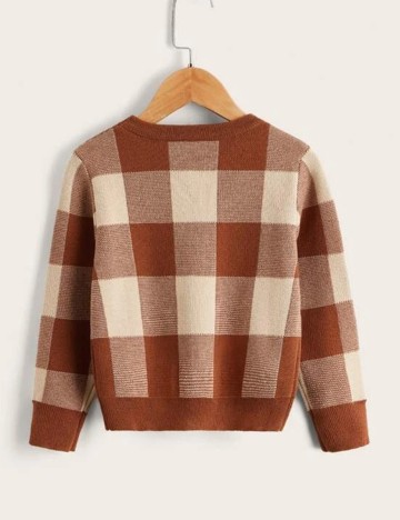 Pulover Shein Kids, maro