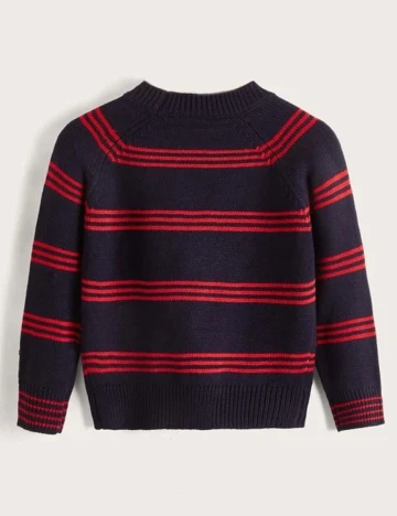 Pulover Shein Kids, bleumarin inchis