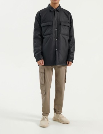 Geaca House Brand, negru