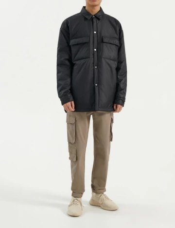 Geaca House Brand, negru