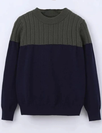 Pulover Shein Kids, bleumarin