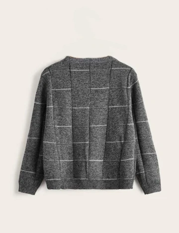Cardigan Shein Kids, gri