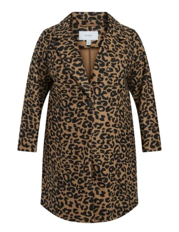 Palton Vila, animal print