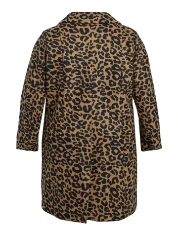 Palton Vila, animal print