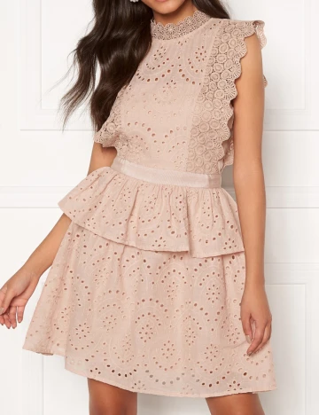 Rochie scurta Moments New York, bej